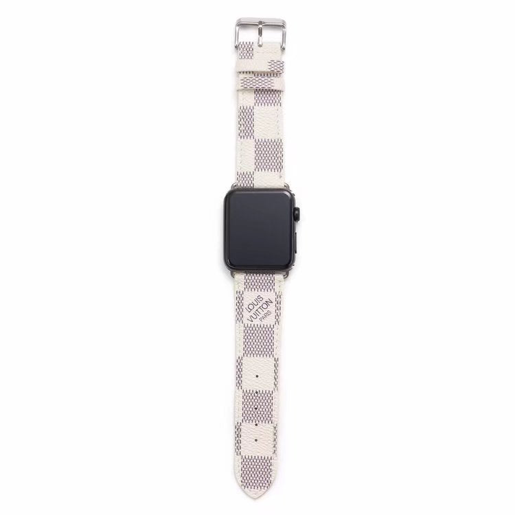 WHITE-L Watch Band
