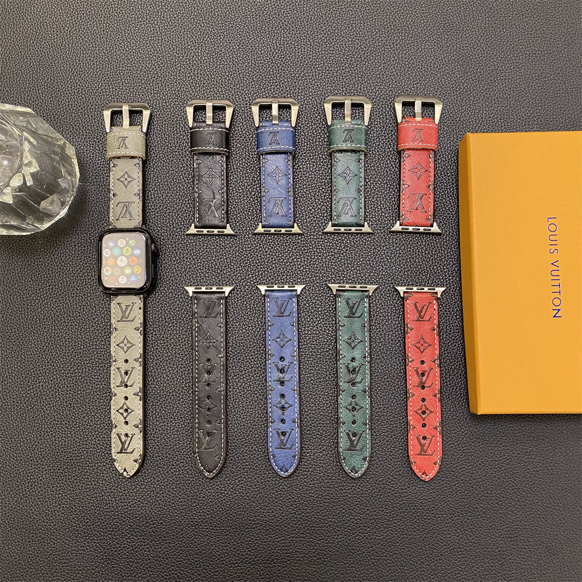 L-Brown Watch Band