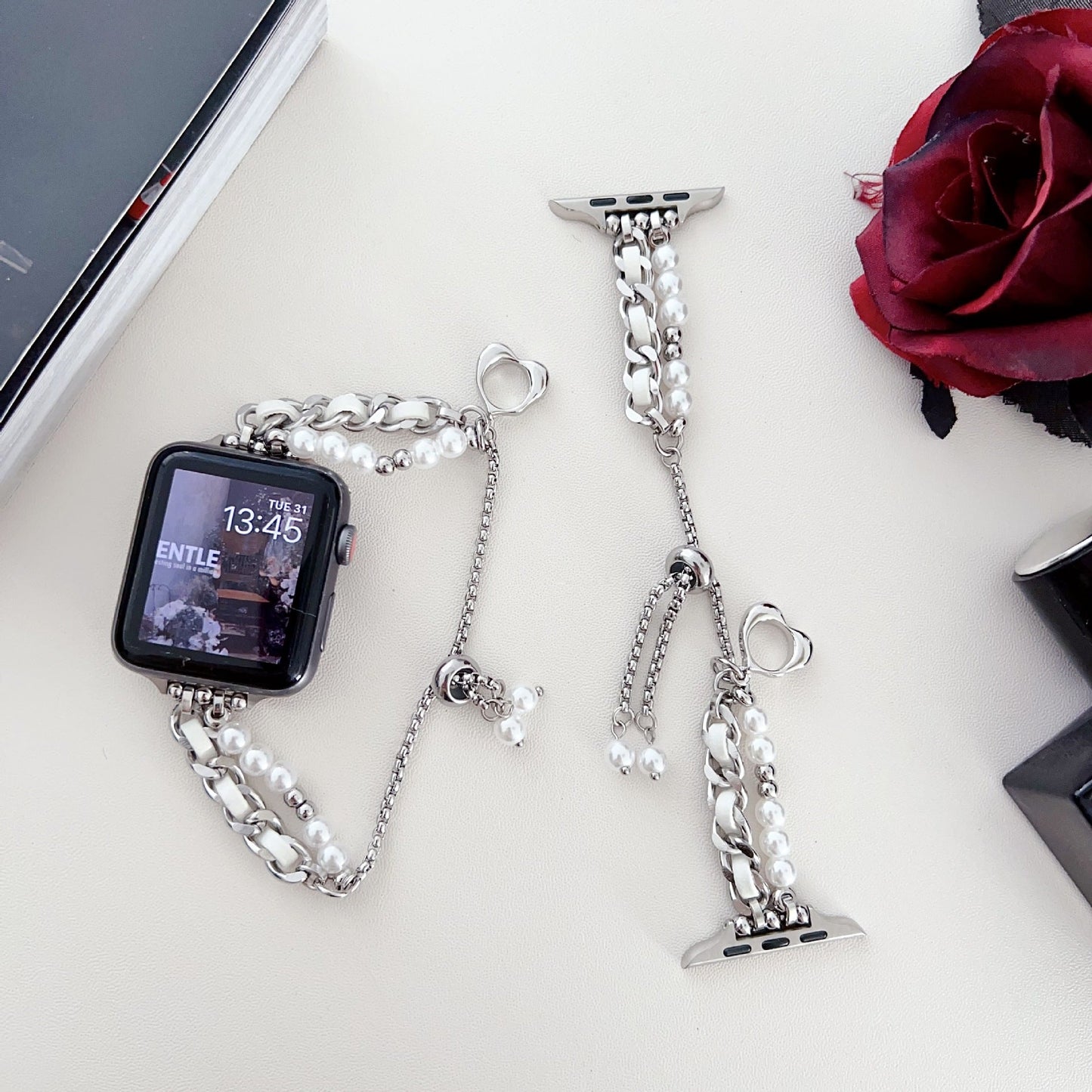 New Pearl Chain Watch Band