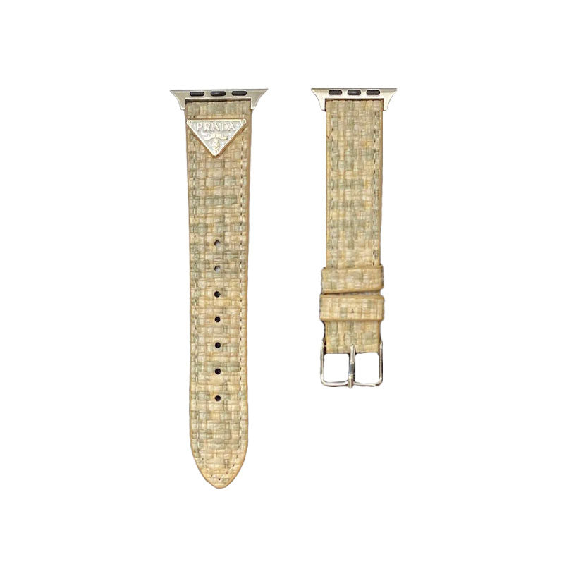 Strikk Prada Apple Watch Band Hvit-BZK240509