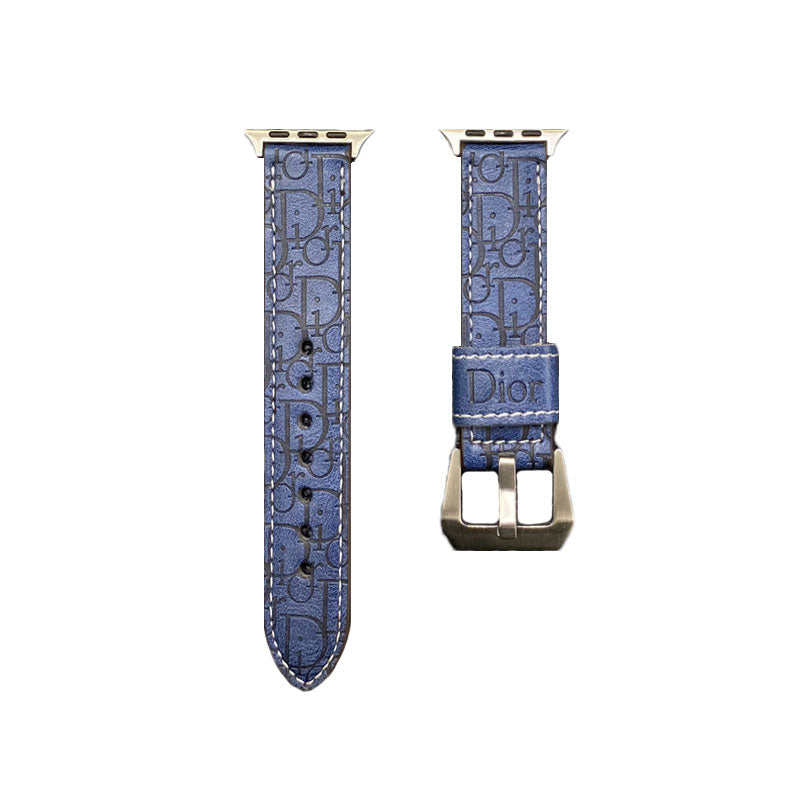 Bőr CD Apple Watch Band Gray-YHK240509