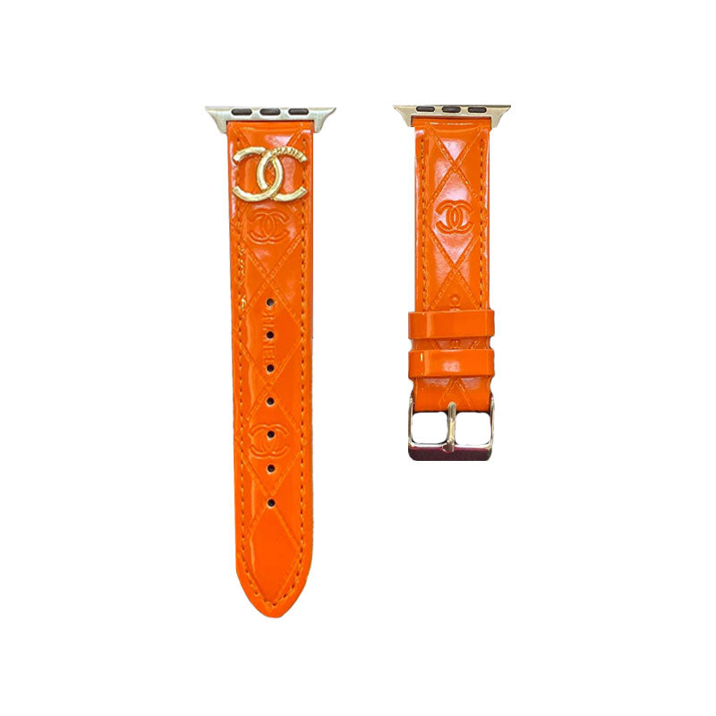 Läder CC Apple Watch Band Pink-DLG240509