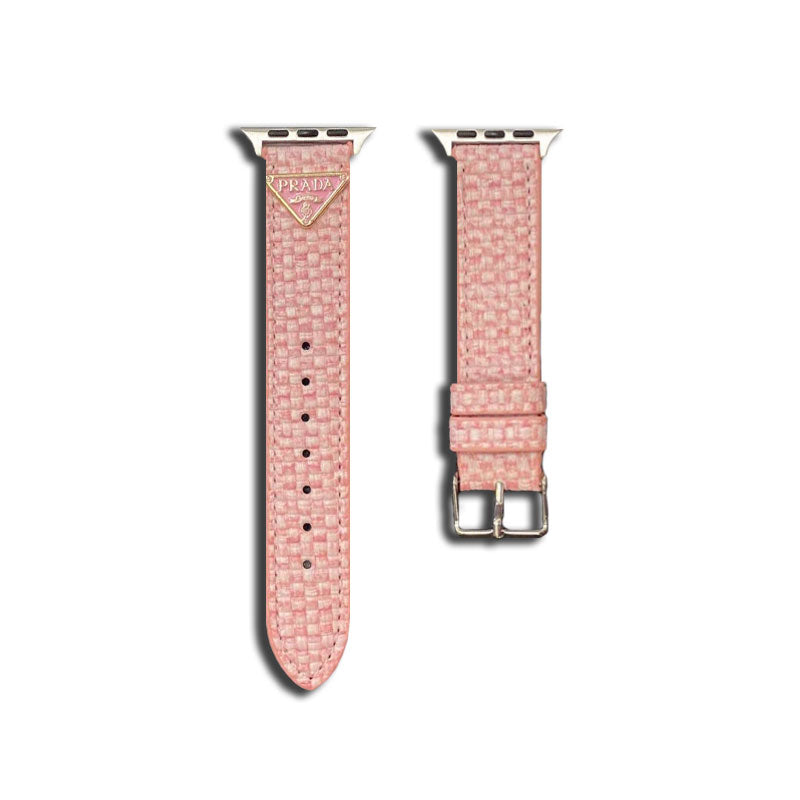 Strikk Prada Apple Watch Band Pink-BZK240509