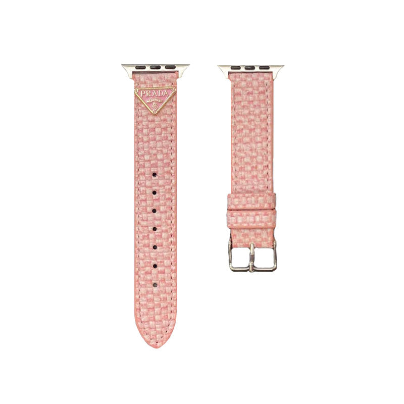 Strikk Prada Apple Watch Band Pink-BZK240509