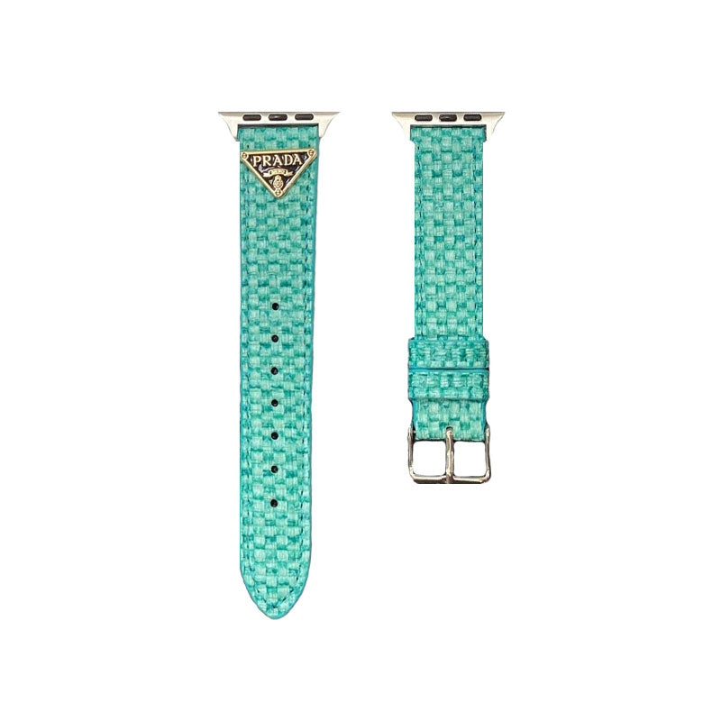 Gestricktes Prada Apple Watch Band Pink-BZK240509