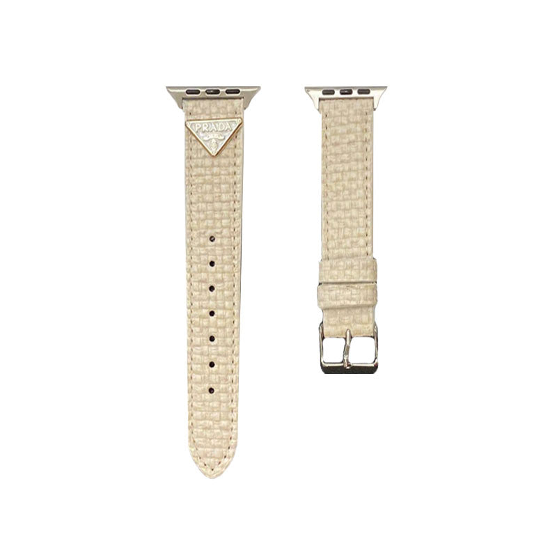 Gestricktes Prada Apple Watch Band Pink-BZK240509