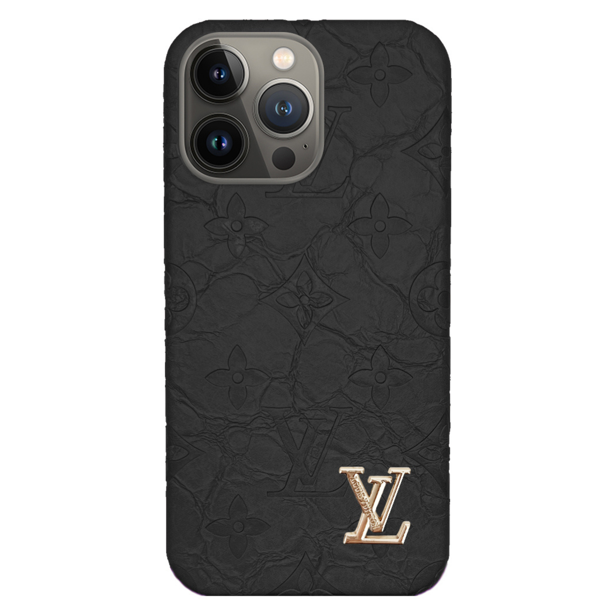 'LV' HAMMERT EFFECT IPHONE-ETEKSKER | Skinne