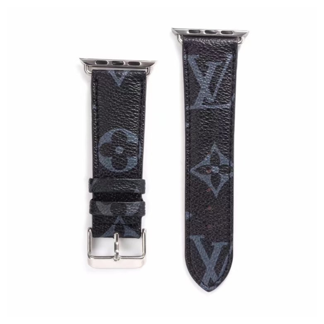 LV BLK MONOGRAM LÆDER