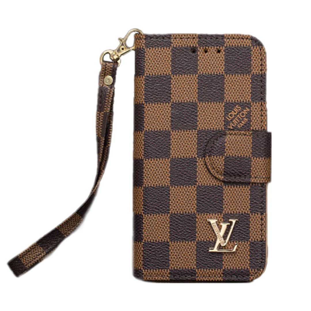 'LV' チェスボードウォレット |輝く