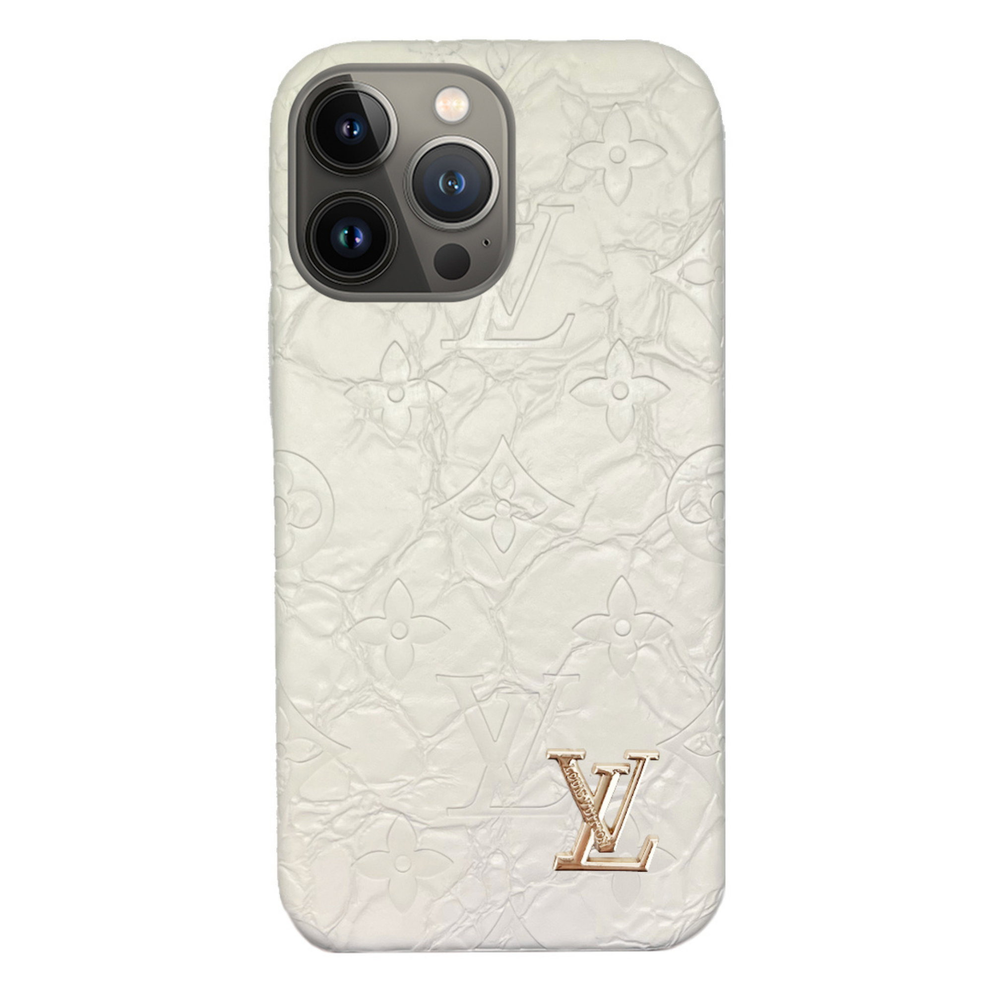 COQUES POUR IPHONE EFFET MARTELÉ 'LV' | Briller