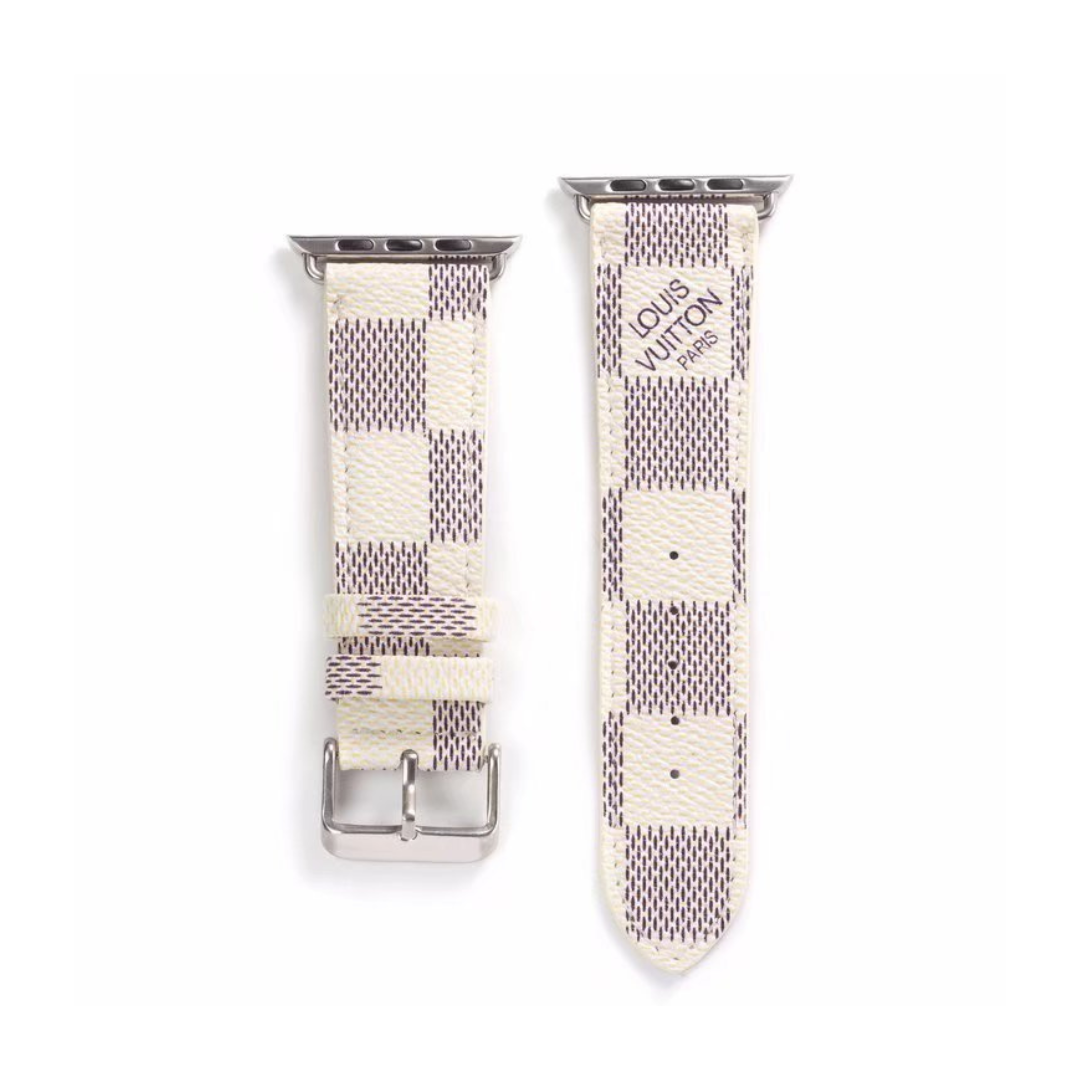 WHITE-L Watch Band