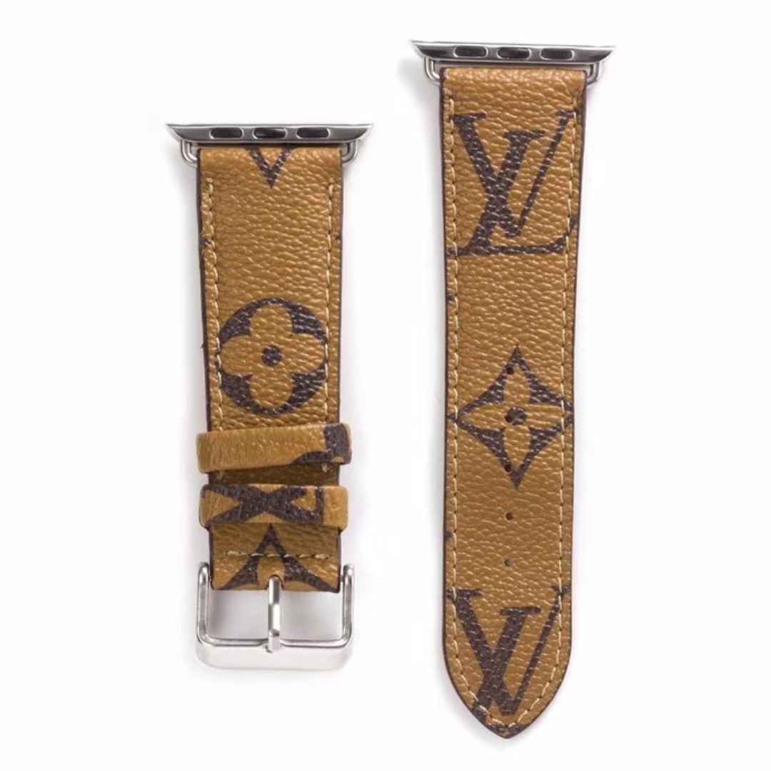 LV LICHTBRUIN MONOGRAM LEER