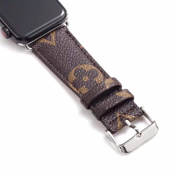 LV BRUNT MONOGRAM LÄDER