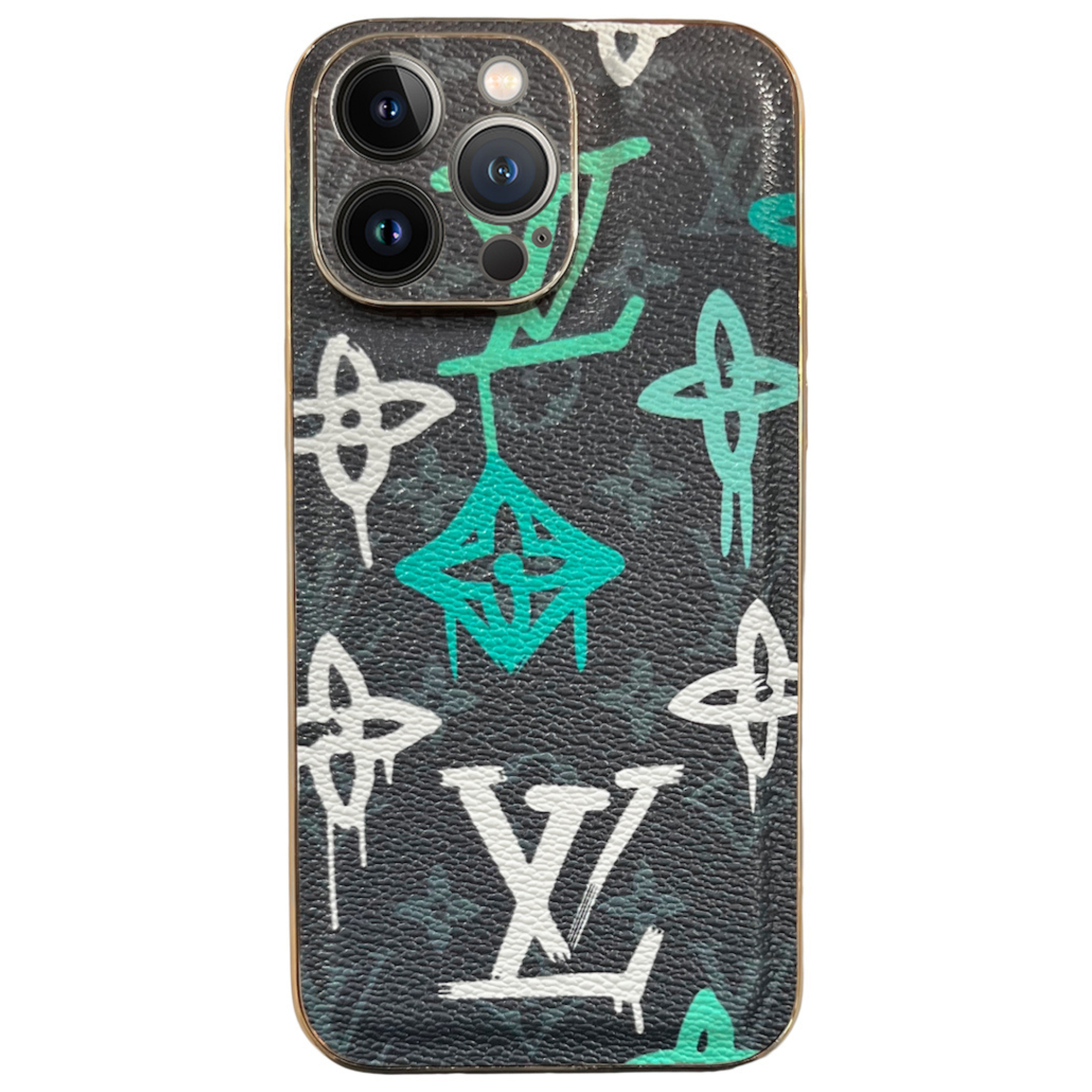 'LV' HERZIEN IPHONEHOESJES | Glans