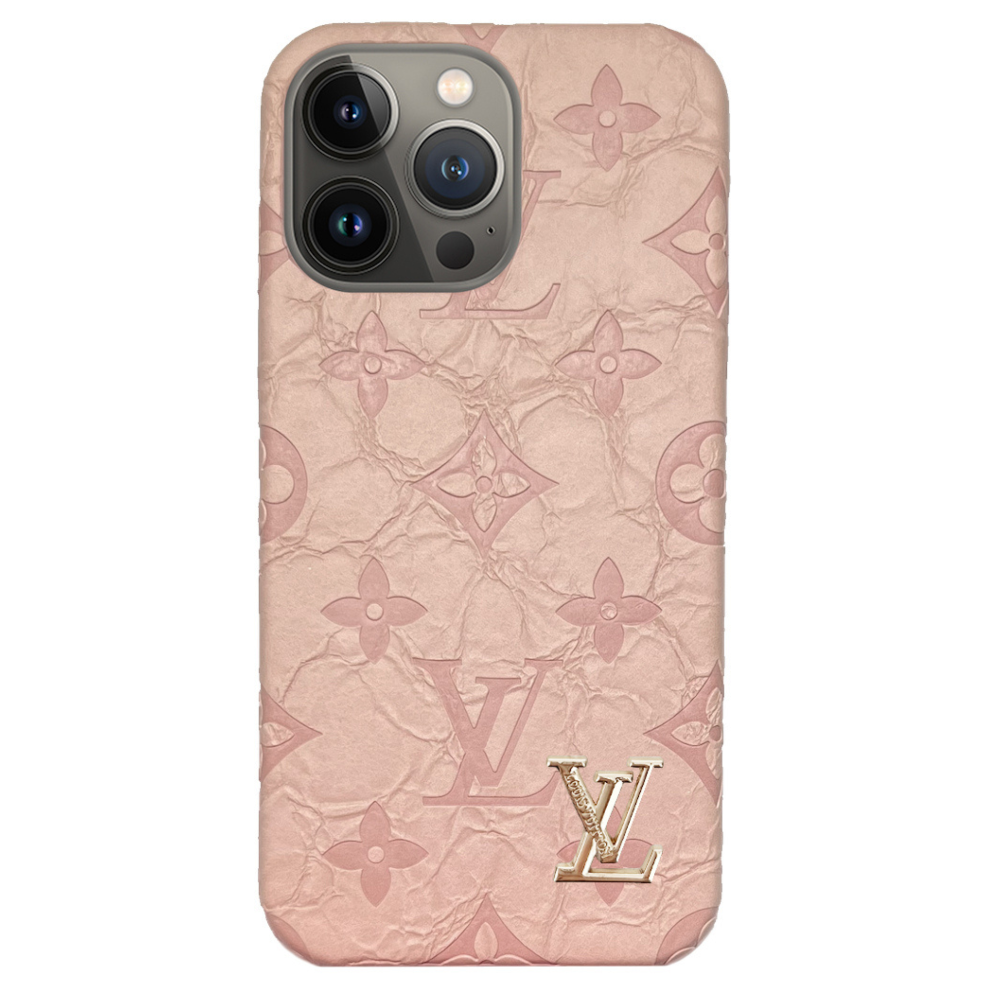 'LV' HAMMERT EFFECT IPHONE-ETEKSKER | Skinne