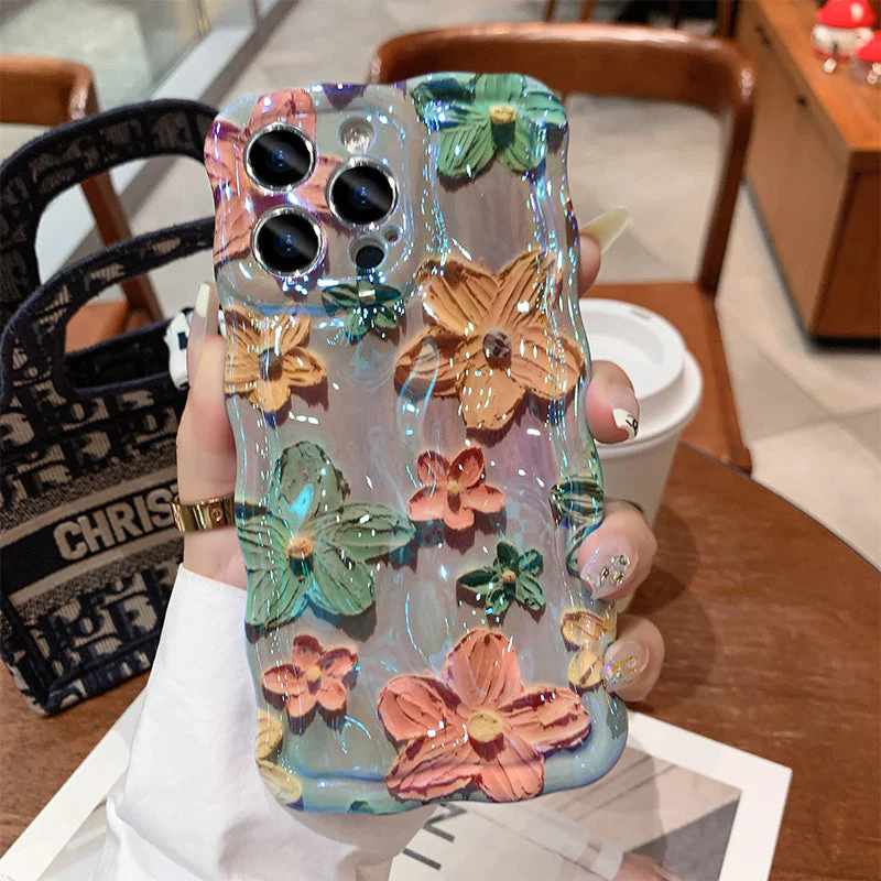 Flower iPhone etui