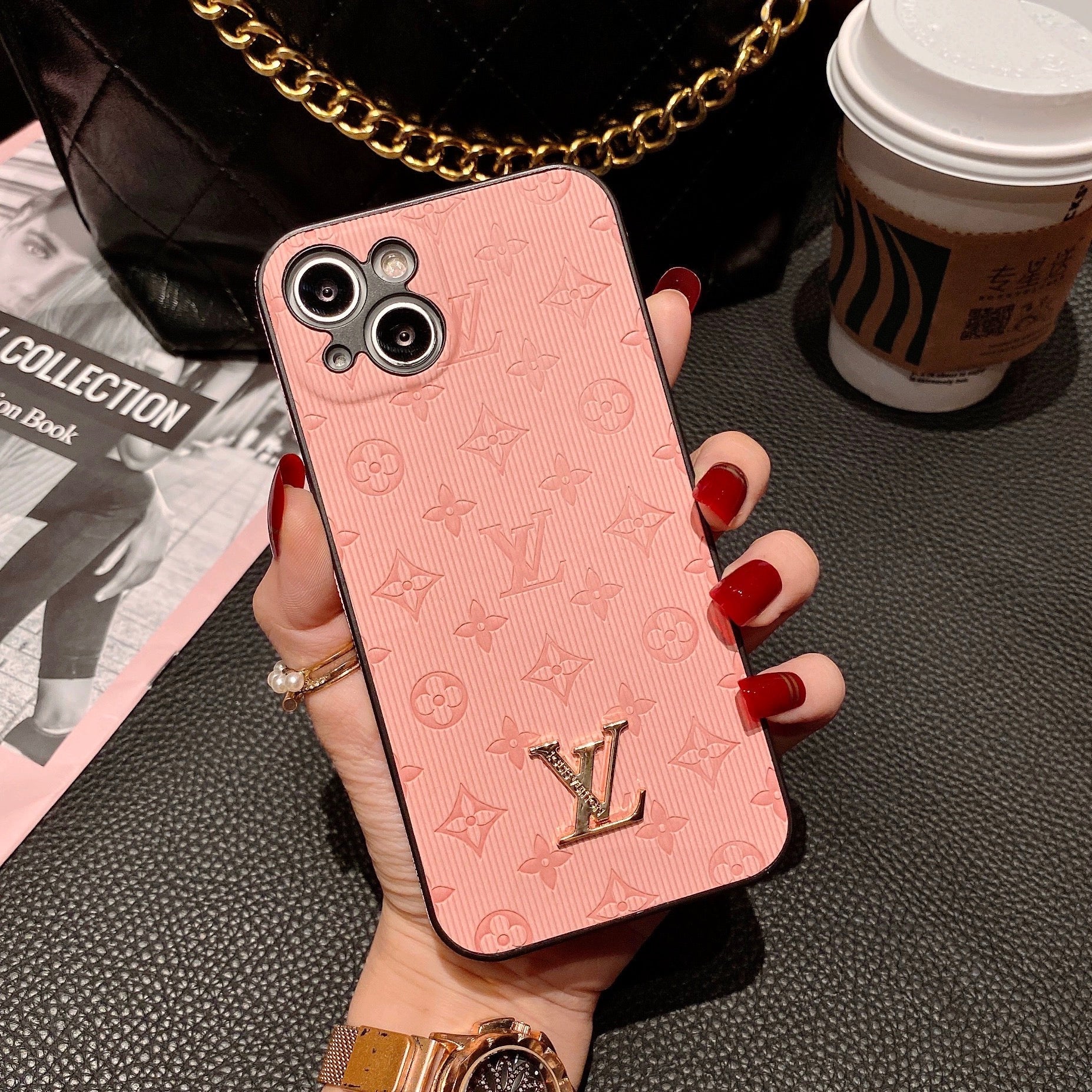 NYTT LV Shine x Mono iPhonefodral