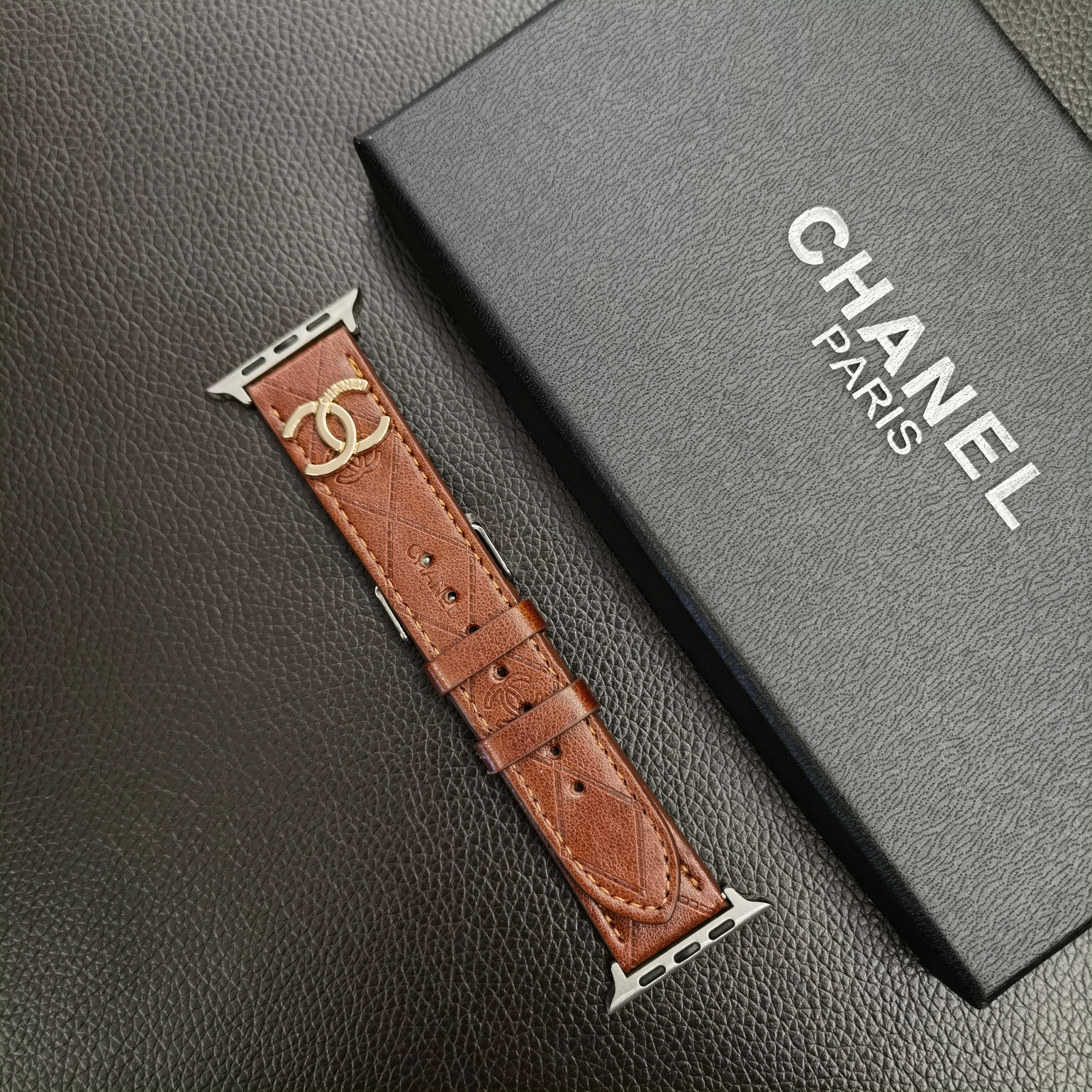 Luxe CC Apple Watch-band Bruin-YHK2405059