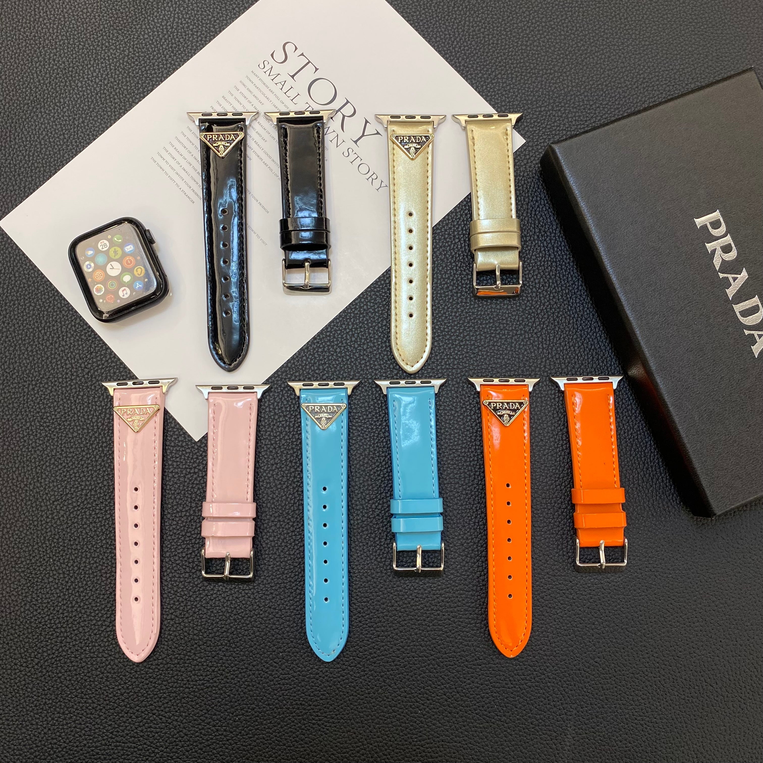 Prada Apple Watch Band Azul-LPK240509