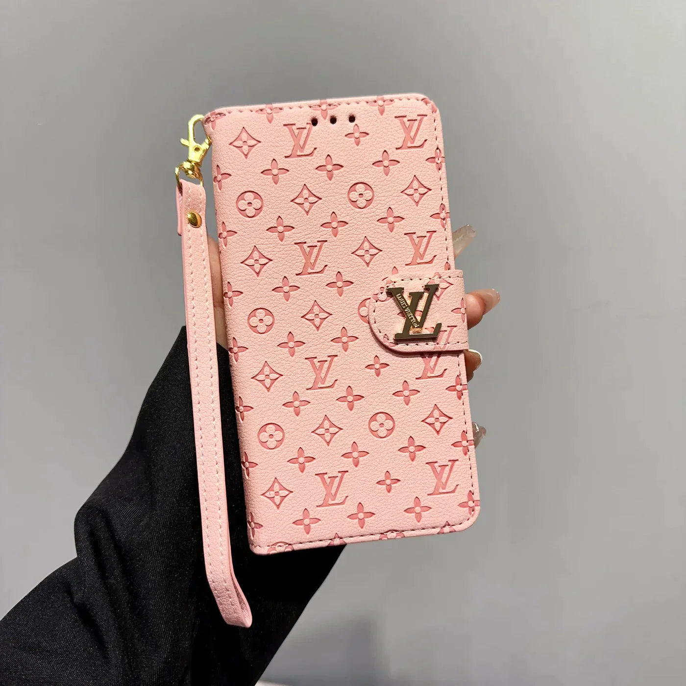 Luxe geavanceerde portemonnee iPhone-hoesje | Glans