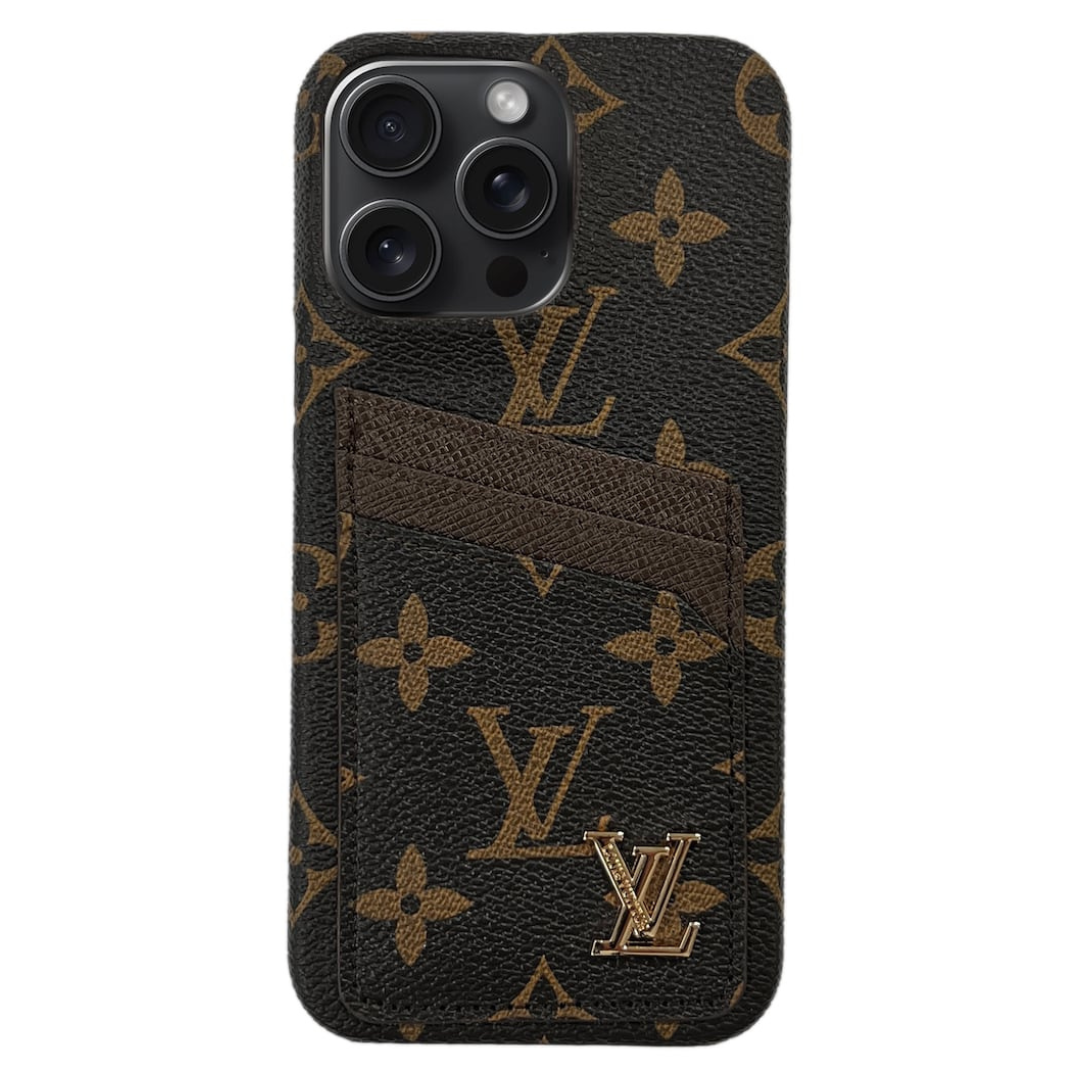 LV BRWN CLASSIC POCKET | Glanz