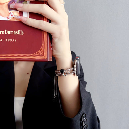 Agate Pearl Bracelet Watch Band