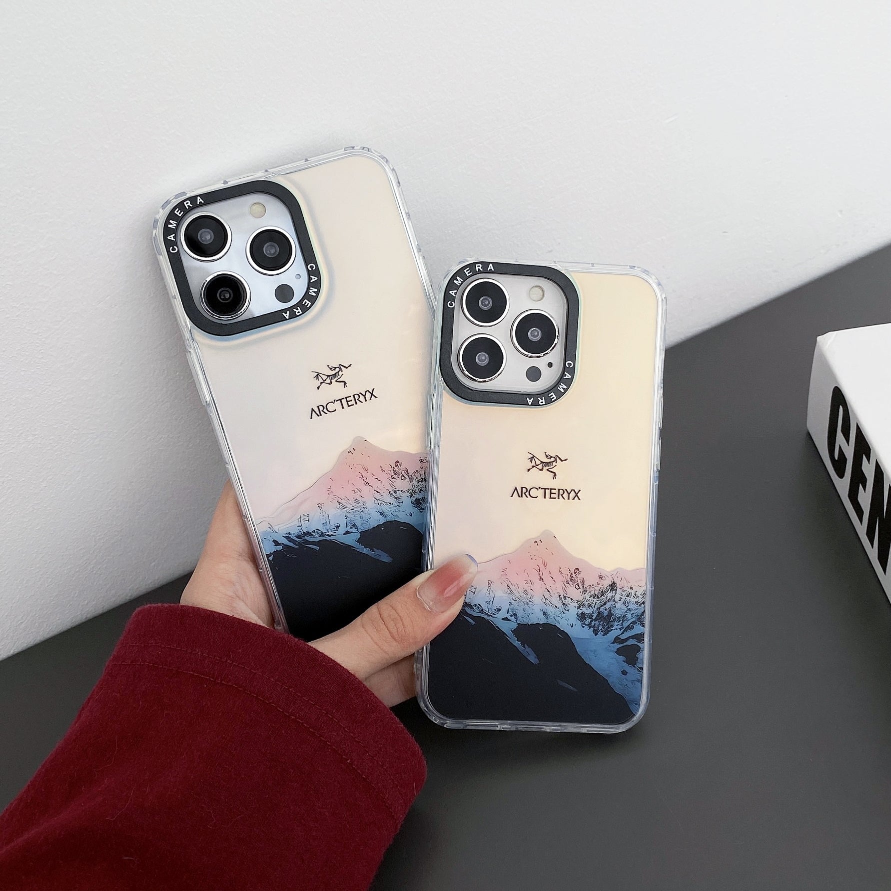 Case för iPhone för Laser Snow Mountain | Sport