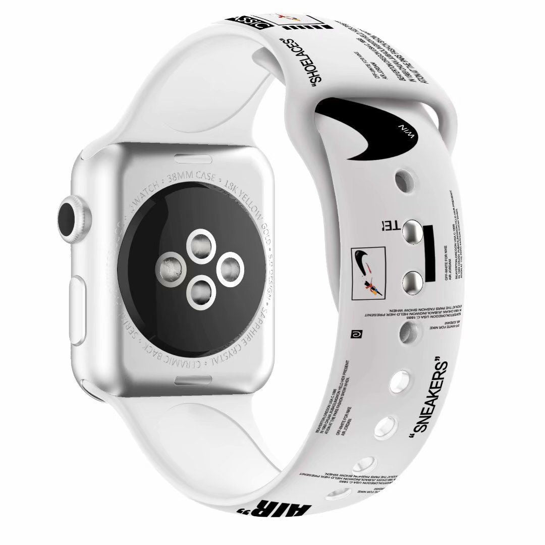 Sportliche Silikon-Apple-Watch-Armbänder