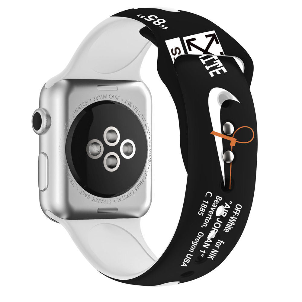 Sportiga Apple Watch-band i silikon