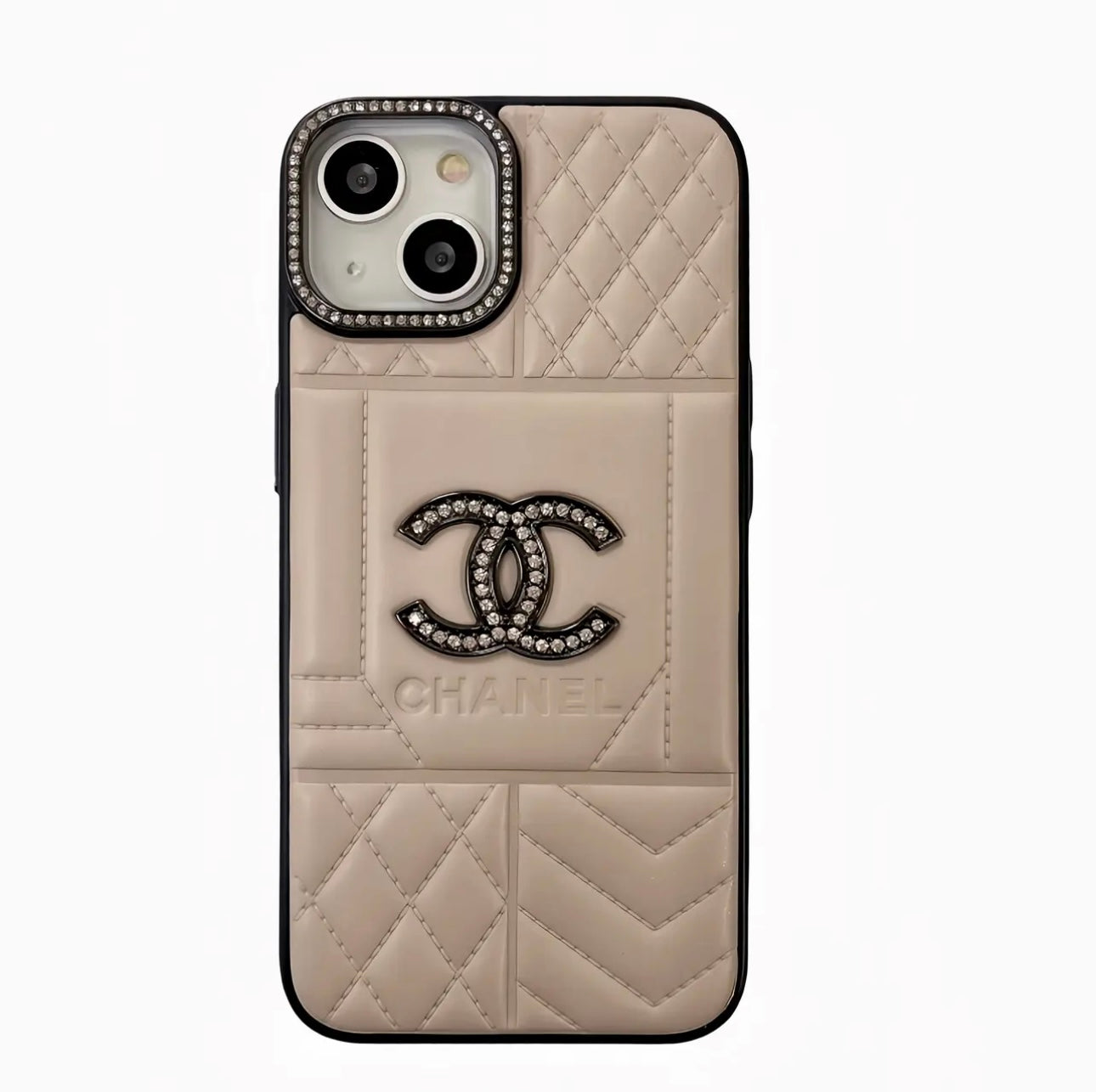 Luxurious CC iPhone Case  (with box)