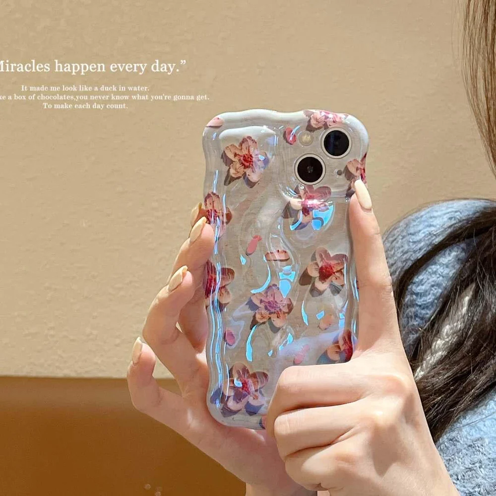 Flower iPhone etui