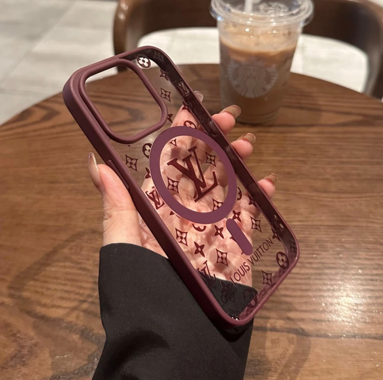 NIEUW LV Shine x Mono iPhone-hoesje (magnetische aantrekkingskracht)