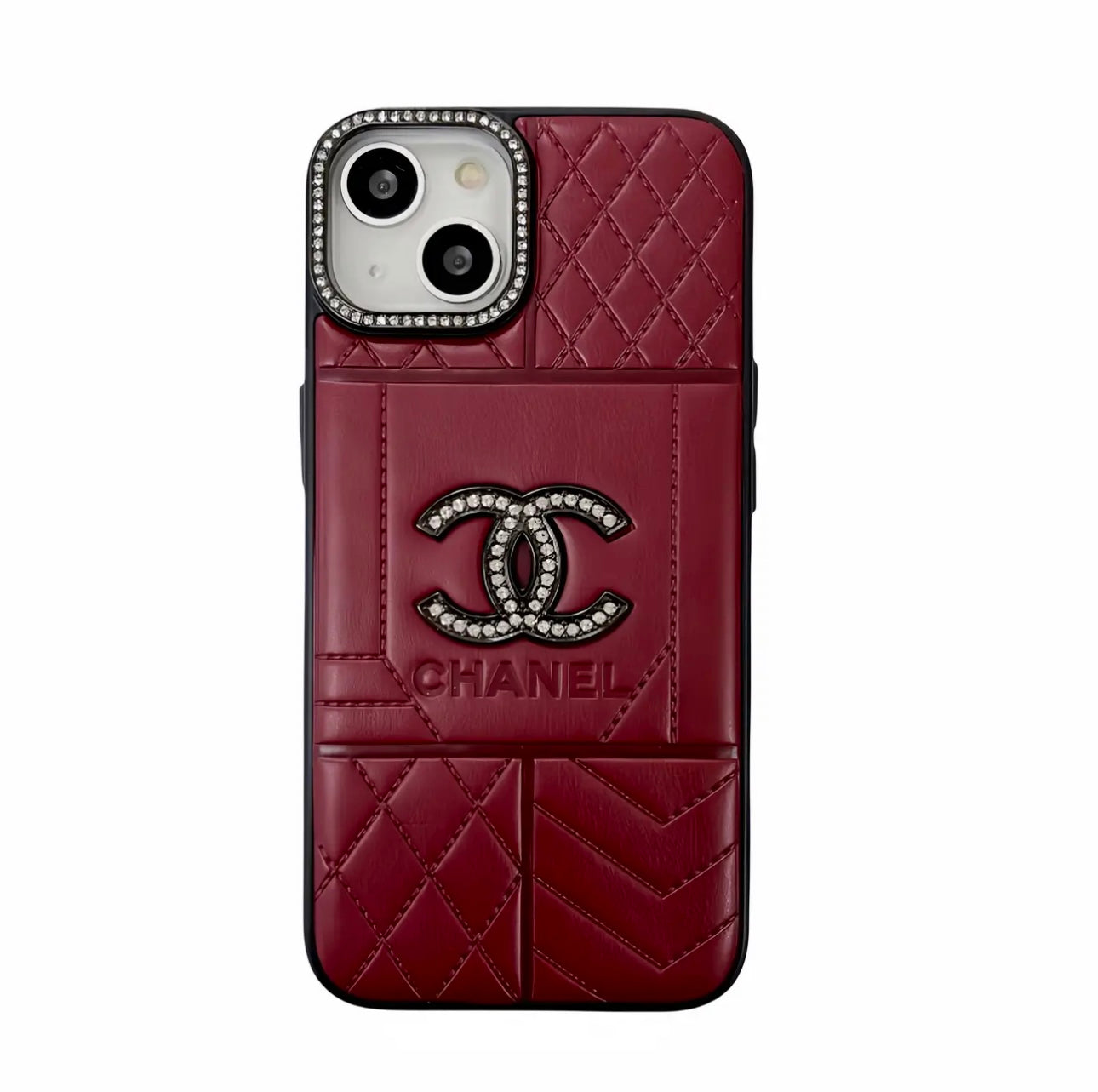 Luxurious CC iPhone Case  (with box)