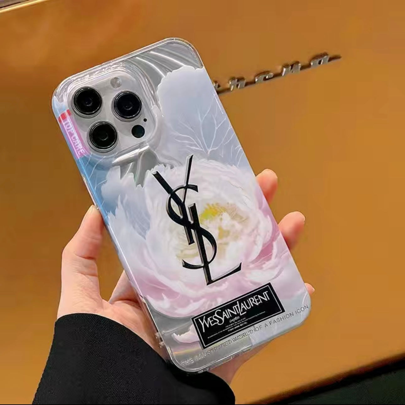 LV Shine x Mono iPhone-etui (med æske)