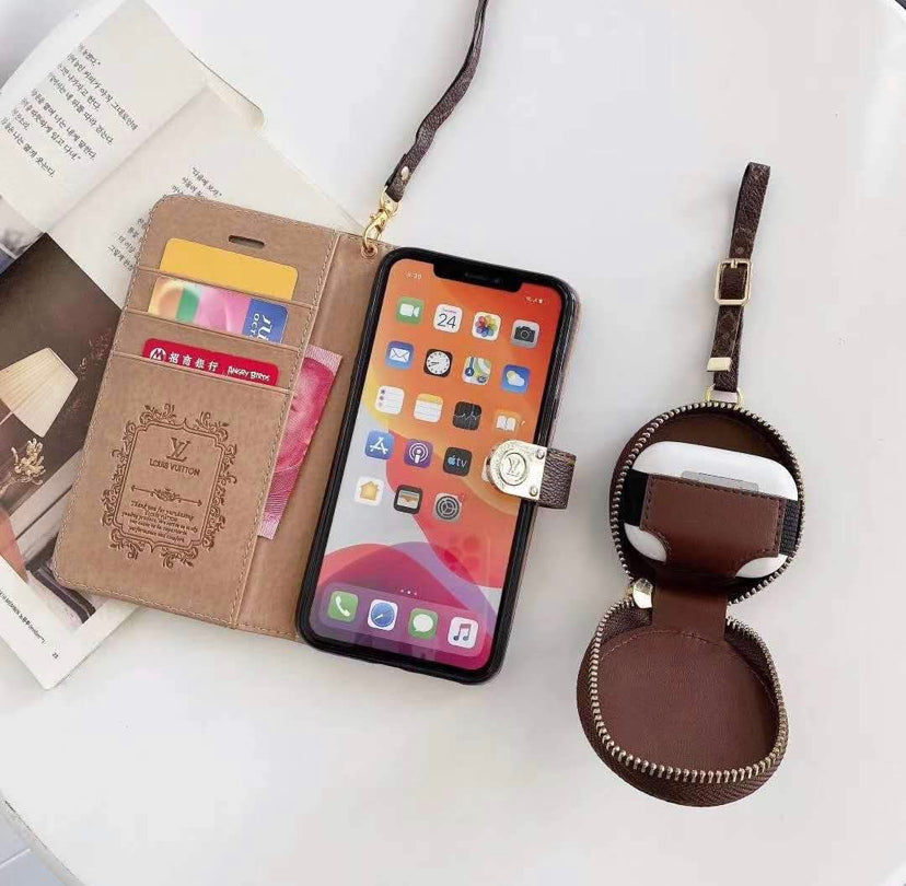 Cartera Lux con AirPods | Brillar